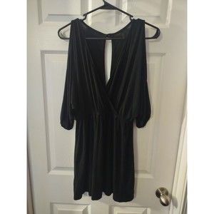 Unbranded Dress Size S Black Cold Shoulder